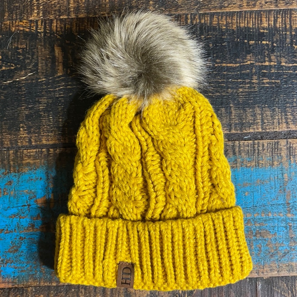 NWOT Golden Beanie